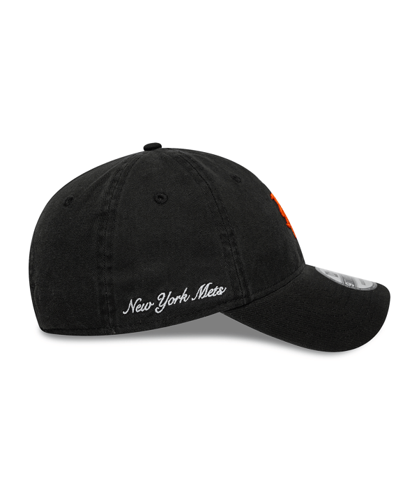 New Era Washed Script 9Twenty Neymet Cap Schwarz - schwarz