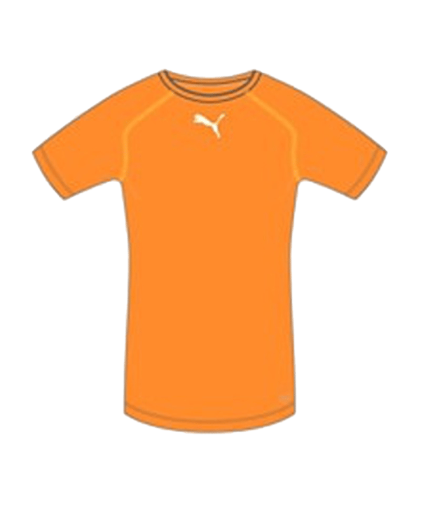 PUMA TB Shortsleeve Shirt Orange F08 - orange