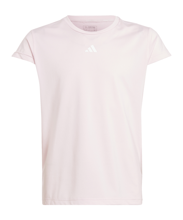 adidas Aeroready 3-Stripes T-Shirt Kids Pink - rosa