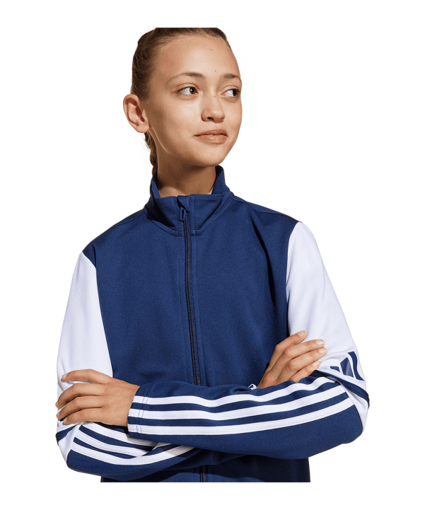 adidas Squadra 25 Trainingsjacke Kids Blau - blau