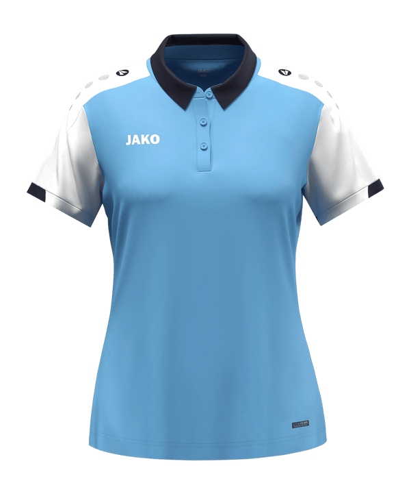 JAKO Dynamic Polo Damen Blau F431 - blau