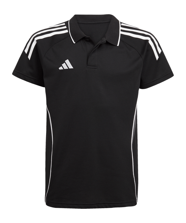 adidas Tiro 25 Competition Polo Kids Schwarz - schwarz