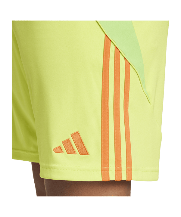 adidas Tiro 24 Short Gelb Orange - gelb