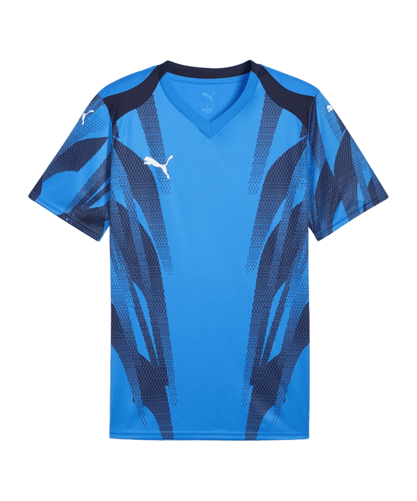 PUMA teamFINAL Graphic Maillot Bleu C02 - bleu