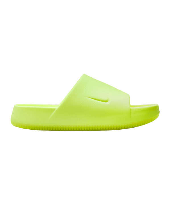Nike Calm Slide Badelatsche Gelb F700 - grau