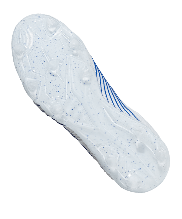 adidas Predator Virtuso 19.1 FG J Kids Weiss Blau - weiss