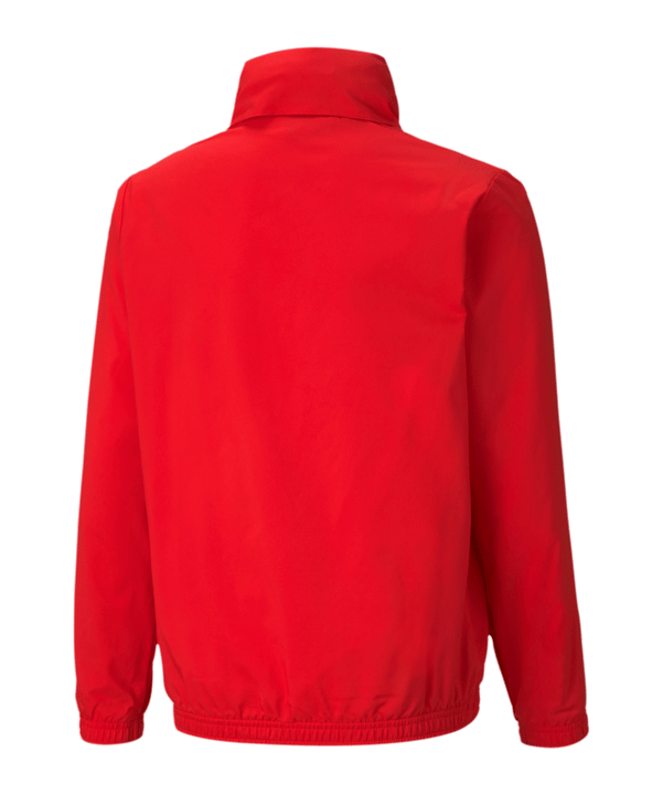 PUMA teamRISE Allwetterjacke Kids Rot F01 - rot