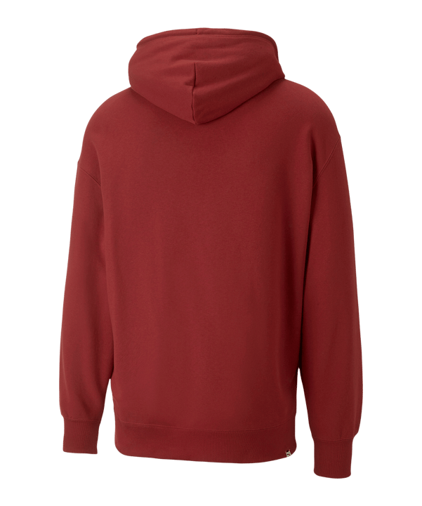 PUMA Downtown Hoody Rot F22 - rot