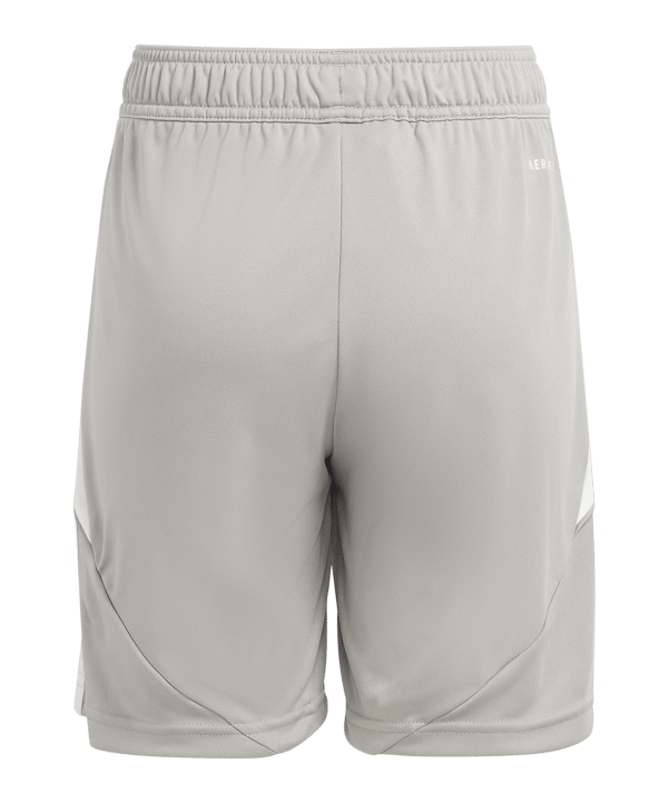 adidas Tiro 24 Short Kids Grau Weiss - grau