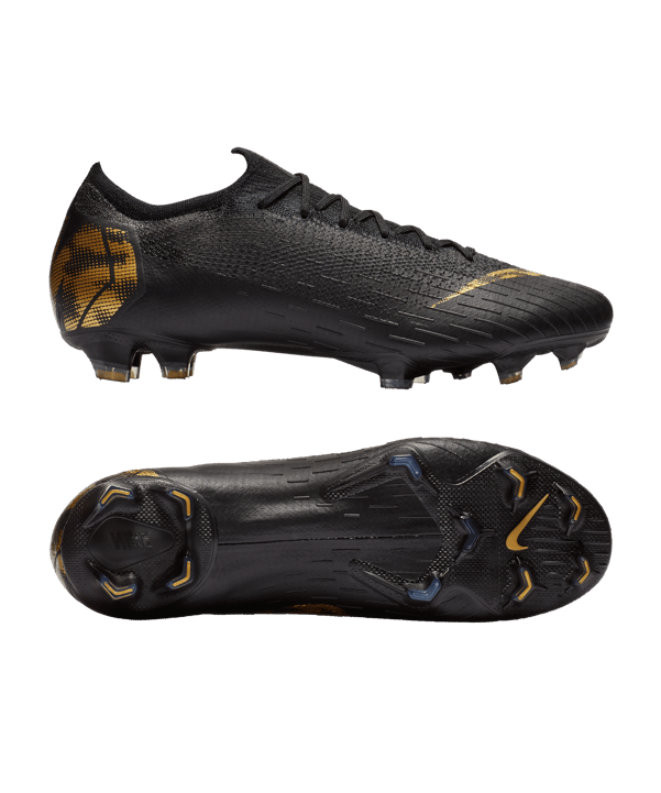 Nike Mercurial Vapor XII Elite FG Schwarz F077 - schwarz