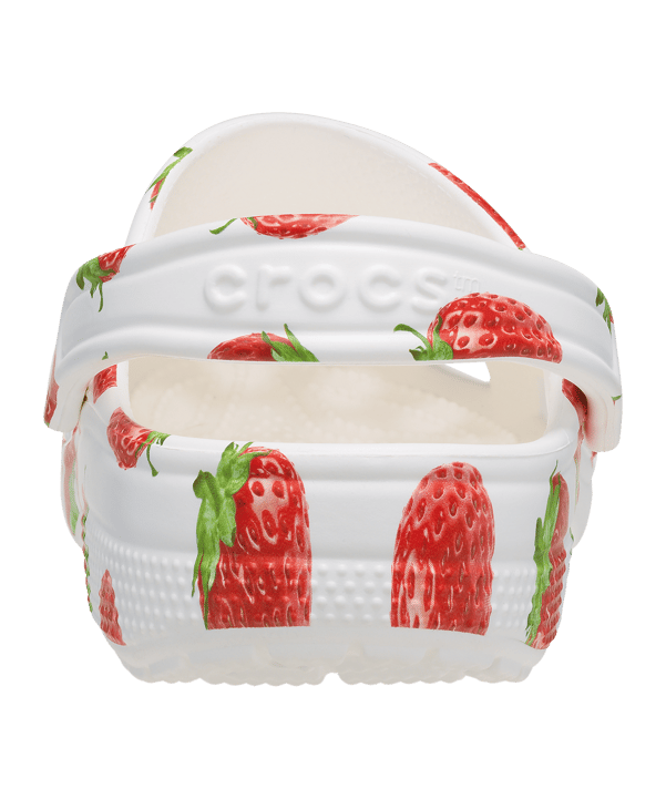 Crocs Classics Fresh Fruits Clog Badelatsche Rot - rot