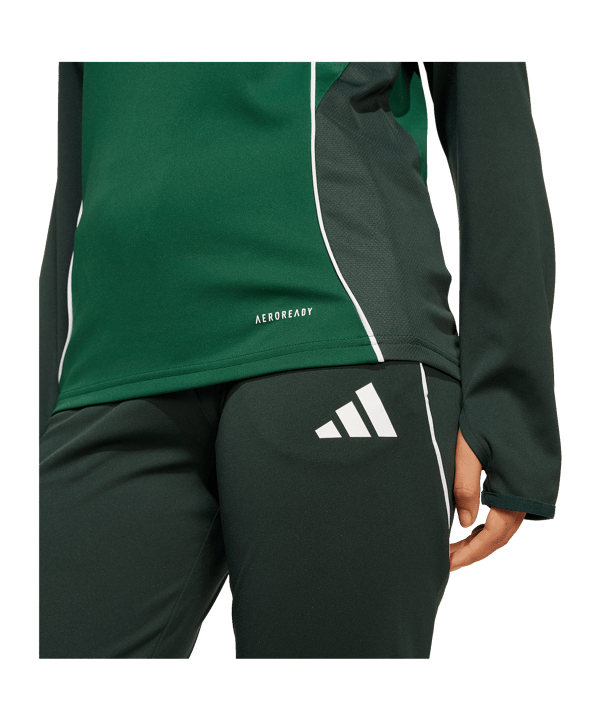 adidas Tiro 25 Competition Sweatshirt Kids Grün - gruen