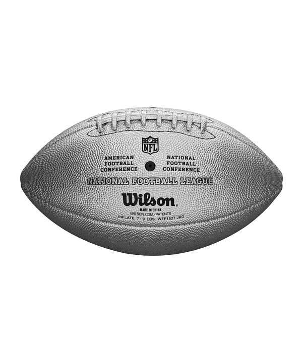 Wilson Nfl Silber Ball Silber - silber