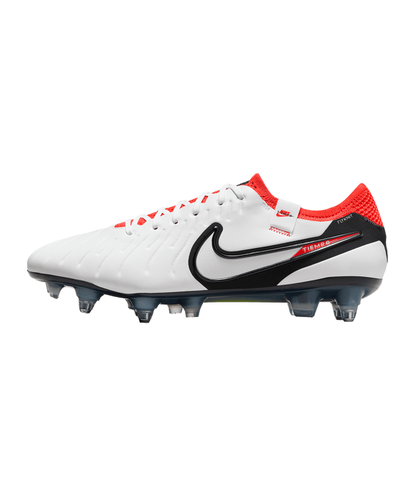 Nike Tiempo Legend X Elite SG AC Ready Weiss Schwarz Rot F100 - weiss