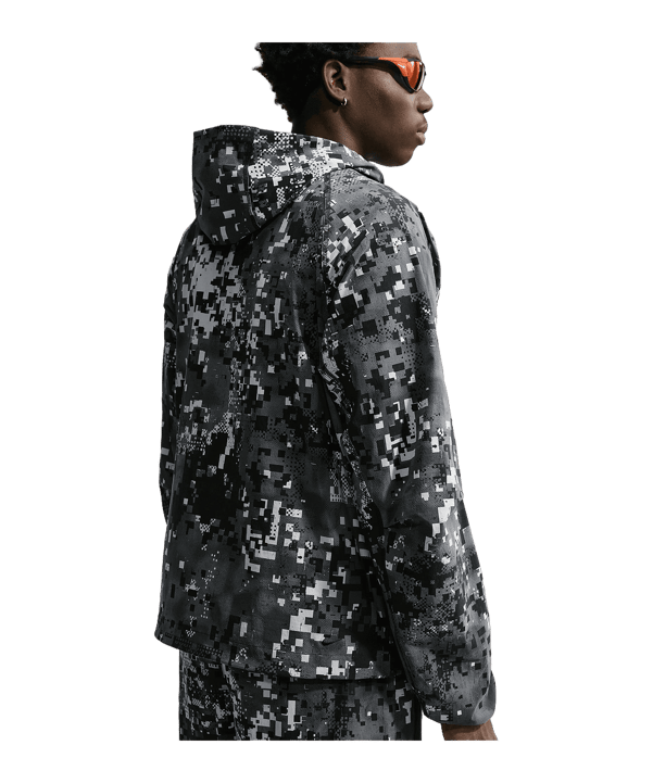Nike Tech Woven Windrunner Giacca Grigio C077 - grigio