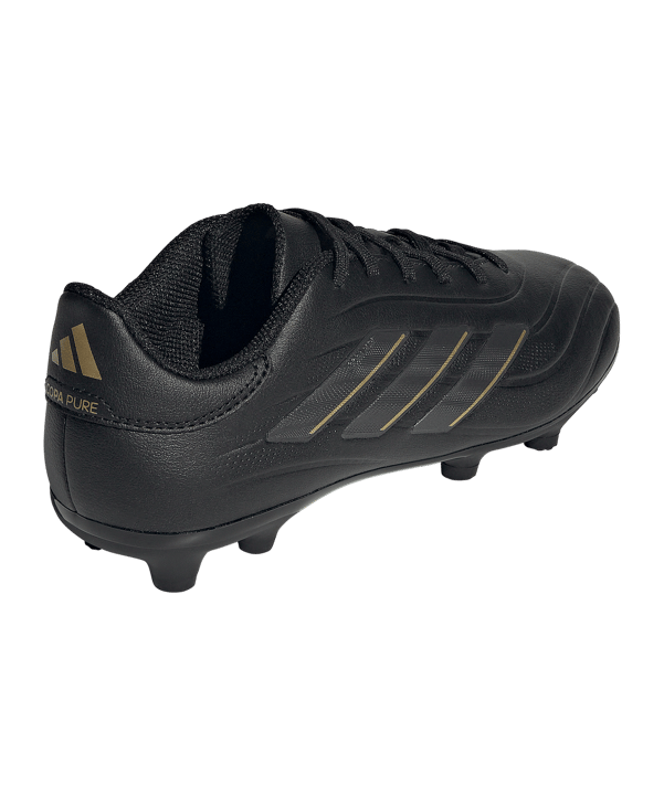 adidas COPA Pure 2 League FG Kids Dark Spark Schwarz Grau - schwarz