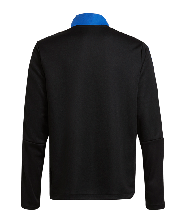 adidas Real Madrid HalfZip Sweatshirt Kids Schwarz - schwarz