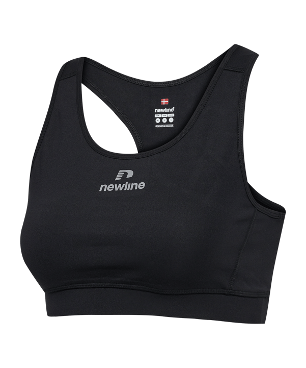 Hummel nwlLEAN Sport-BH Damen Schwarz F2001 - schwarz