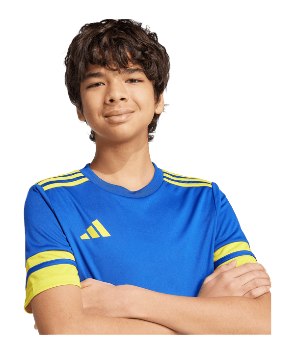 adidas Squadra 25 Trikot Kids Blau - blau