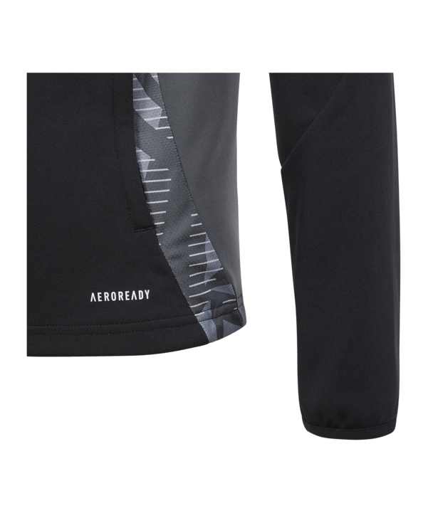 adidas Tiro 24 Competition Trainingsjacke Kids Schwarz - schwarz