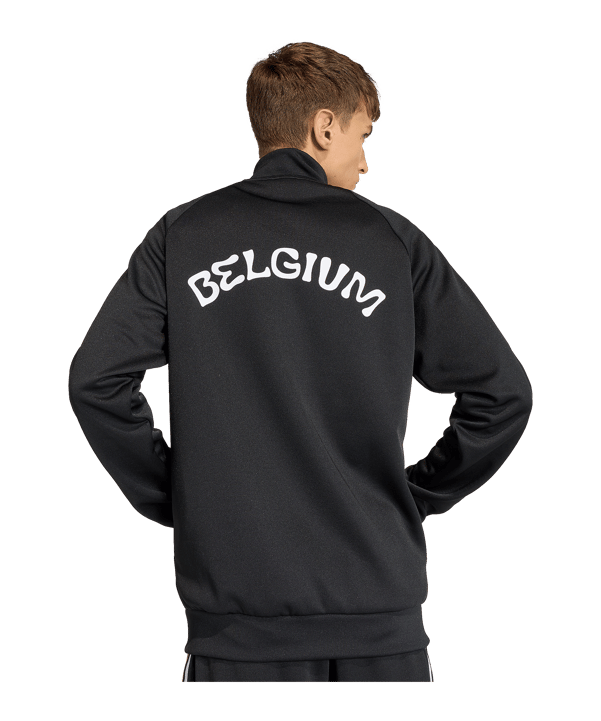 adidas KBVB Belgien Originals Jacke Schwarz - schwarz