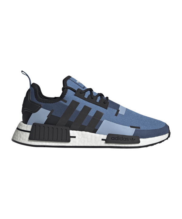 adidas Originals NMD_R1 Blau Schwarz - blau