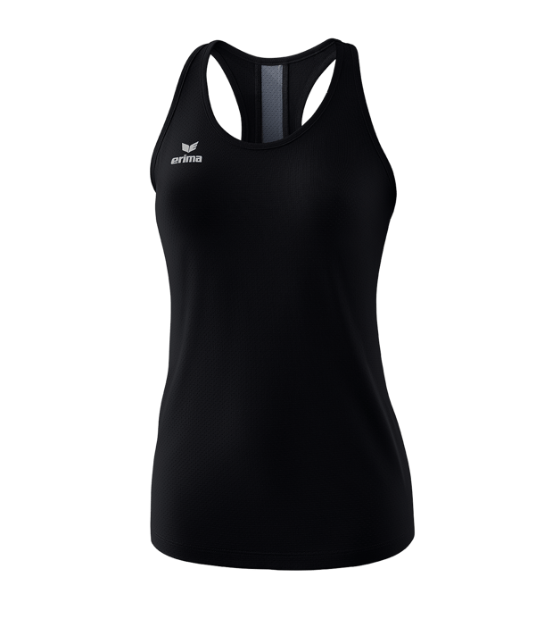 Erima Squad Tanktop Damen Schwarz Grau - schwarz