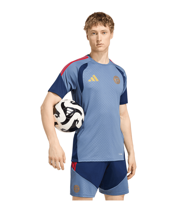 adidas FC Bayern München Trainingsshirt Blau - blau