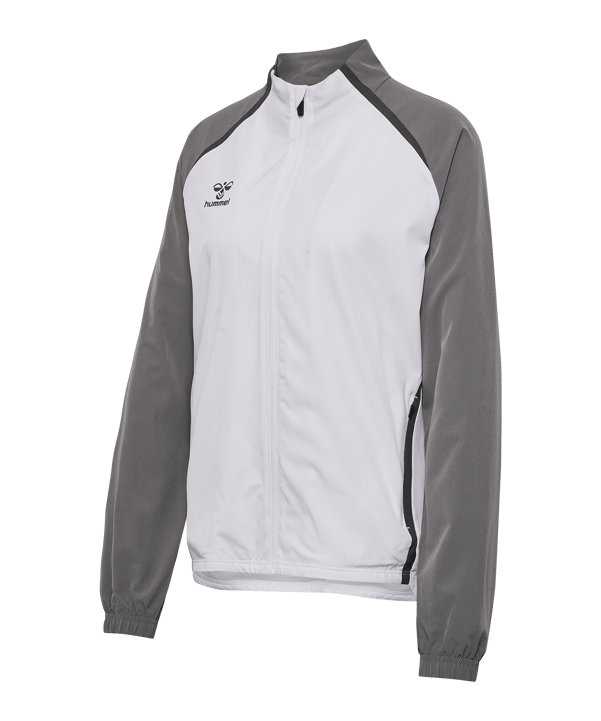 Hummel Lead 2.0 Woven Jacke Damen Weiss F9396 - weiss