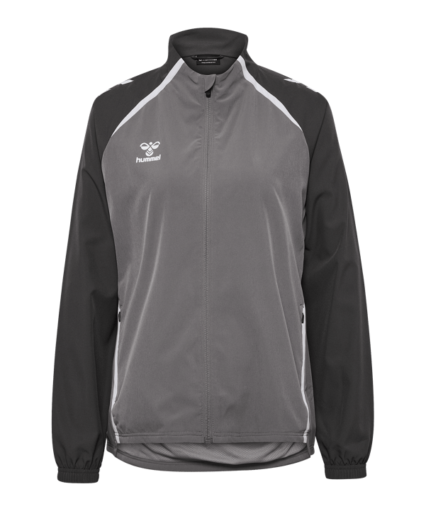 Hummel Lead 2.0 Woven Jacke Damen Grau F1268 - grau