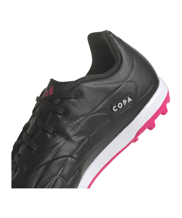 adidas COPA Pure.3 TF Own Your Football Schwarz Weiss Pink - schwarz