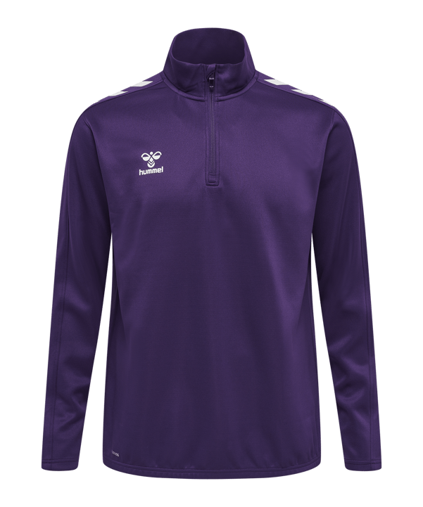 Hummel hmlCORE XK HalfZip Sweatshirt Lila F3332 - lila
