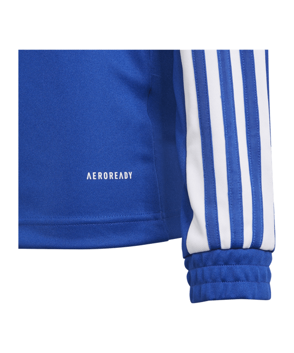 adidas Squadra 21 Trainingstop Kids Blau Weiss - blau