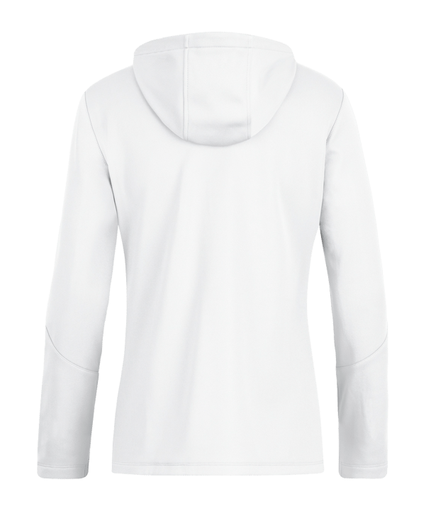 JAKO Power Kapuzenjacke Damen Weiss Rot F004 - weiss