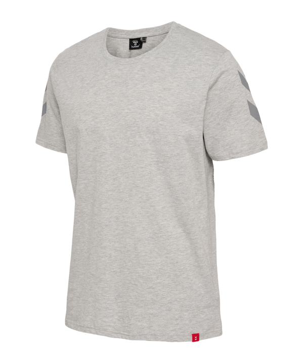 Hummel hmlLEGACY Chevron T-Shirt Grau F2006 - grau