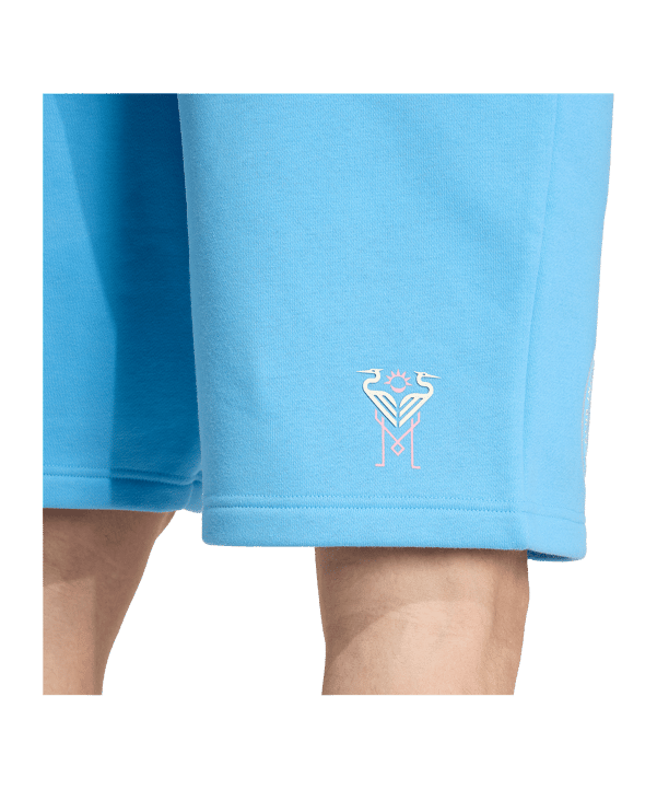 adidas Inter Miami Travel Short Blau - blau