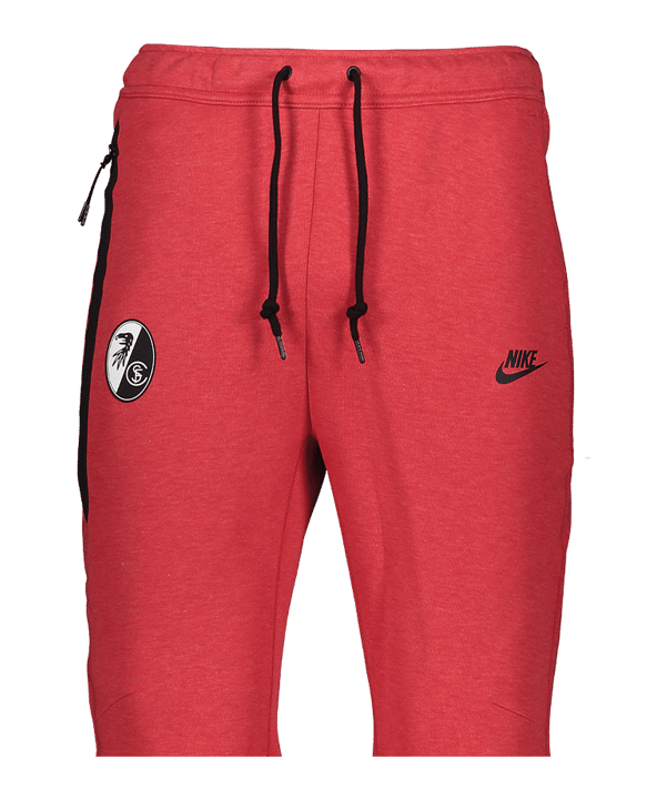 Nike SC Freiburg Tech Flc Jogginghose Rot F672 - rot