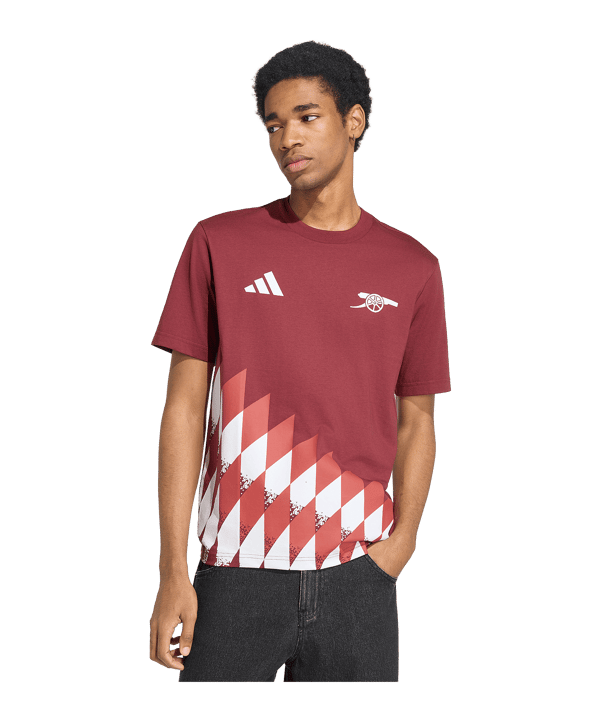 adidas FC Arsenal London Graphic T-Shirt Rot - rot