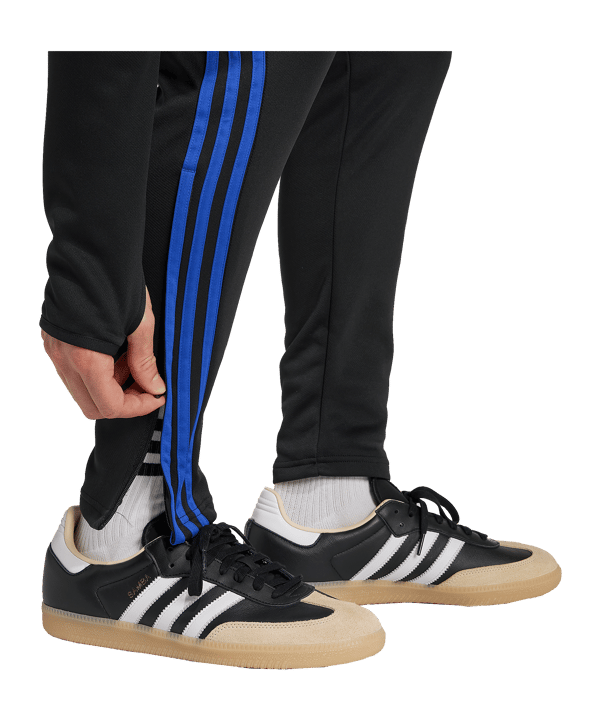 adidas Tiro25 Essentials Winterized Trainingshose Schwarz - schwarz