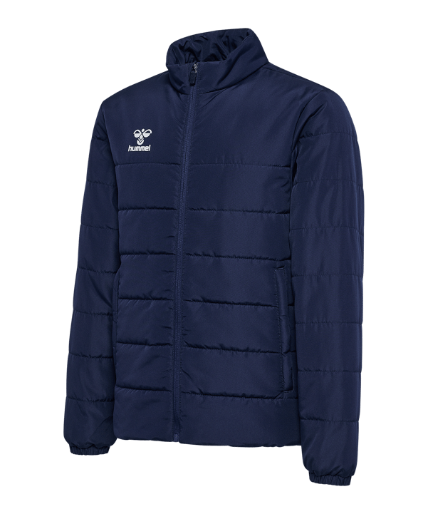 Hummel Essential Short Bench Jacke Kids Blau F7026 - blau