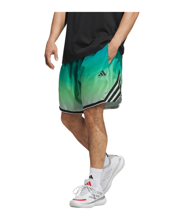 adidas Crazy Lite AOP Short Grün - gruen