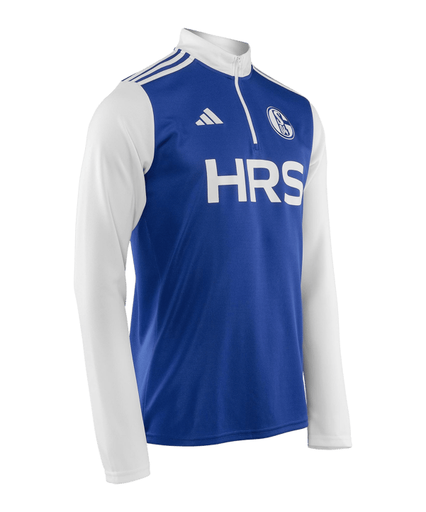 adidas FC Schalke 04 Prematch Sweatshirt Blau - blau