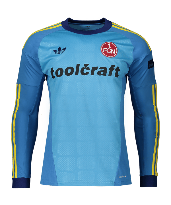 adidas Originals 1. FC Nürnberg Keepershirt 2026/2027 Kids Blauw - blauw