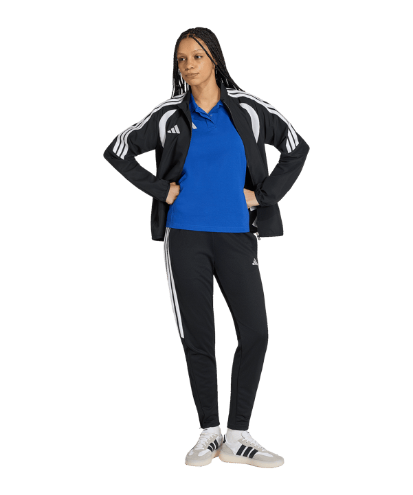 adidas Tiro 26 League Polo Femmes Bleu - bleu