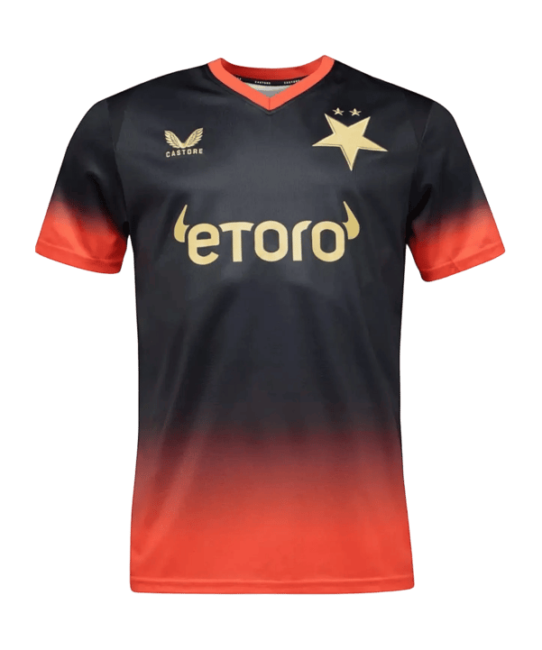 Castore SK Slavia Prague Maillot Away 2026/2027 Noir - noir