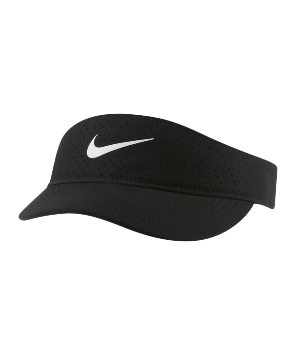Nike Court Advantage Visor Cap Damen Schwarz F010 - schwarz