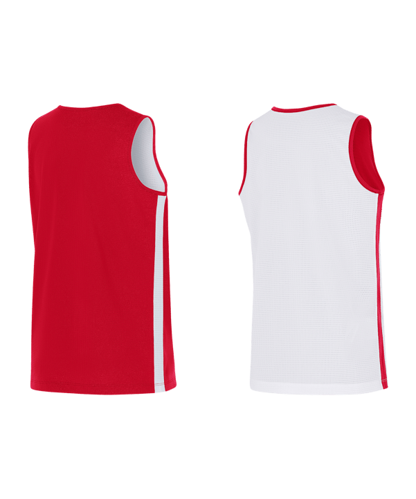 Nike Team25 Basketball Stock Reversible Maglietta Bambini Rosso C657 - rosso