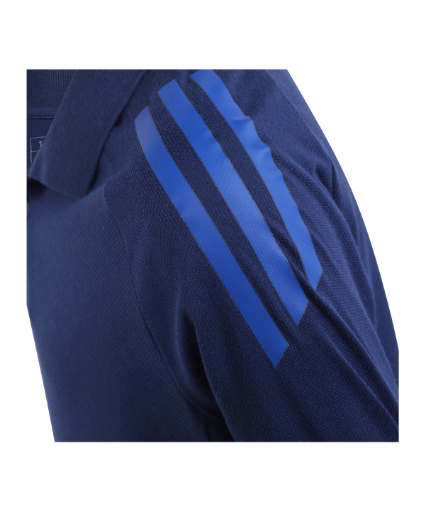 adidas Tiro 24 Competition Poloshirt Kids Blau - blau