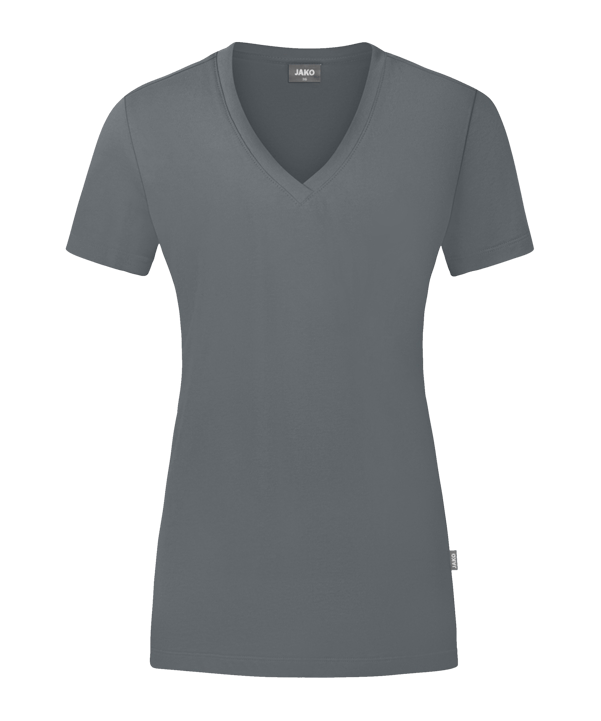 JAKO Organic T-Shirt Damen Grau F840 - grau