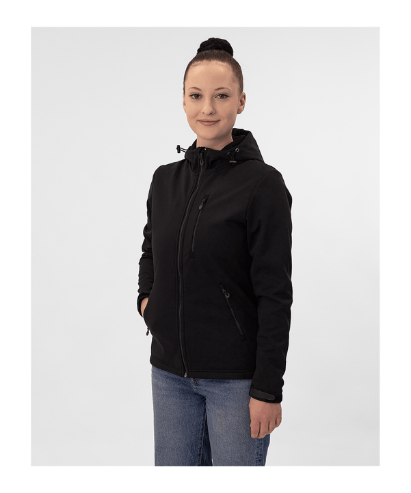 JAKO Giacca softshell Donna Nero C800 - nero